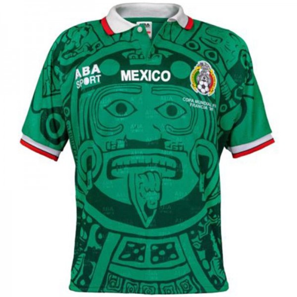 Mexico Home 1998 world cup Vintage Soccer Jersey